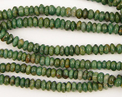 African Jade Rondelle 4mm