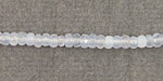 Chalcedony Faceted Rondelle 4mm