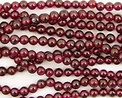 Garnet Round 4mm