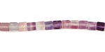 Fluorite, Rainbow Cube 4mm
