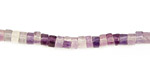 Rainbow Fluorite Heishi 4mm