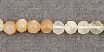 Moonstone (multi) Round 5-6mm