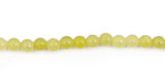 Olive Jade Round 4mm