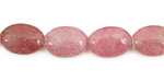 Rhodonite Flat Oval 14x10mm