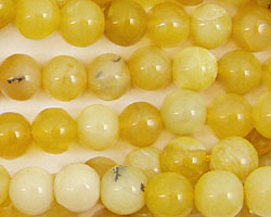 Yellow Opal Round 8mm