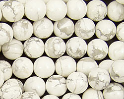 White Howlite Round 8mm