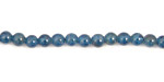 Pacific Blue Apatite Round 4mm