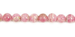 Rhodochrosite Round 6mm
