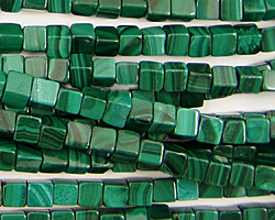 Malachite Cube 4mm