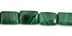 Malachite Thin Pillow 14x10mm