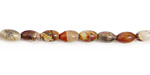 Red Silver Leaf Rice 6x4mm