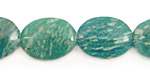 Russian Amazonite Flat Oval 20x15mm