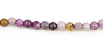 Purple Crazy Lace Agate Round 4mm