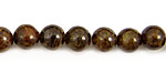 Bronzite Round 8mm