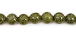 African Green Jasper Round 8mm