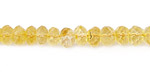 Citrine Faceted Rondelle 5-6mm