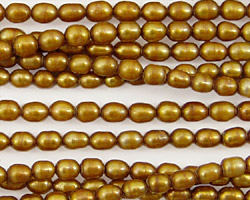 Gold Rice 5-6x4mm