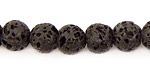 Lava Rock Round 9-10mm