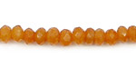 Red Aventurine Faceted Rondelle 6mm