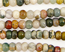 Ocean Jasper Rondelle 6mm