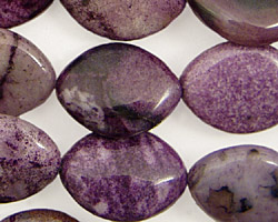 Purple Crazy Lace Agate Horse Eye 20x15mm