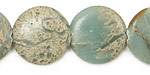 Impression Jasper Puff Coin 20mm