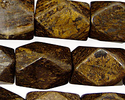 Bronzite Faceted Nugget 18x12-15mm