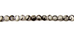 Black Water Jasper Round 4mm
