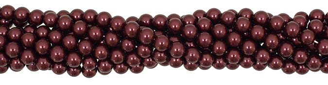 Black Cherry Shell Pearls