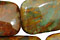 Copper Green Opal Beads
