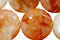 Red Brioche Agate Beads