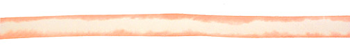 Peaches & Cream Hand Dyed 100% Silk Ribbon 7/16"