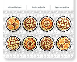 Buttercup Stitched Buttons 17mm