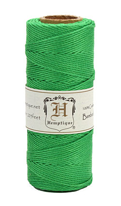 Neon Green Bamboo Cord 20 lb, 205 ft
