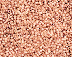 TOHO Rainbow Rosaline (with Frosted Silver Lining) Round 11/0 Seed Bead