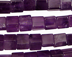 Amethyst Cube 8mm