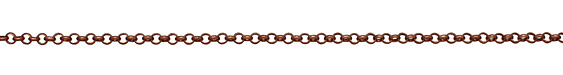 Antique Copper (plated) Rollo Chain