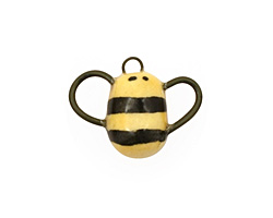 Jangles Ceramic Woodland Bumble Bee 20-24x17-19mm