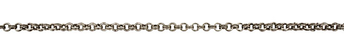 Antique Silver (plated) Double Cable Chain