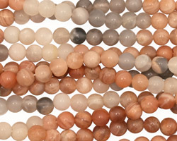 Moonstone (multi) Round 4-5mm