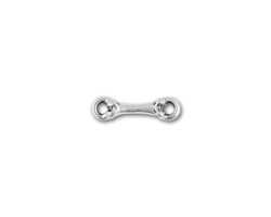 TierraCast Antique Silver (plated) Bone Link 19x6mm