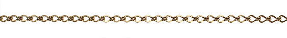 Antique Gold (plated) Large Ladder Chain