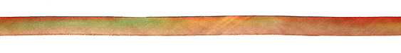 Italian Wall Hand Dyed 100% Silk Ribbon 7/16"