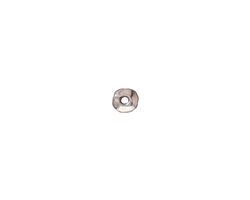 TierraCast Rhodium (plated) Nugget Heishi 5mm