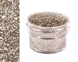 White Gold Ultrafine Opaque Glitter 1/2 oz.