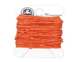 Orange Crush Irish Waxed Linen 4 ply