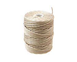 C-Lon Beige Tex 400 (1mm) Bead Cord