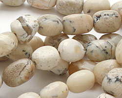 African Opal Tumbled Nugget 12-14x9-11mm