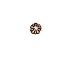 TierraCast Antique Silver (plated) Tiffany Bead Cap 8mm