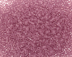 TOHO Transparent Frosted Light Amethyst Round 11/0 Seed Bead